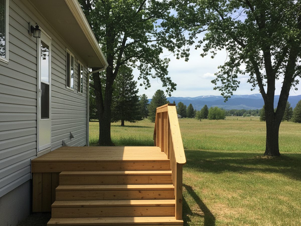 Deck Repair completed by Mighty Deck Solutions in Butte, MT