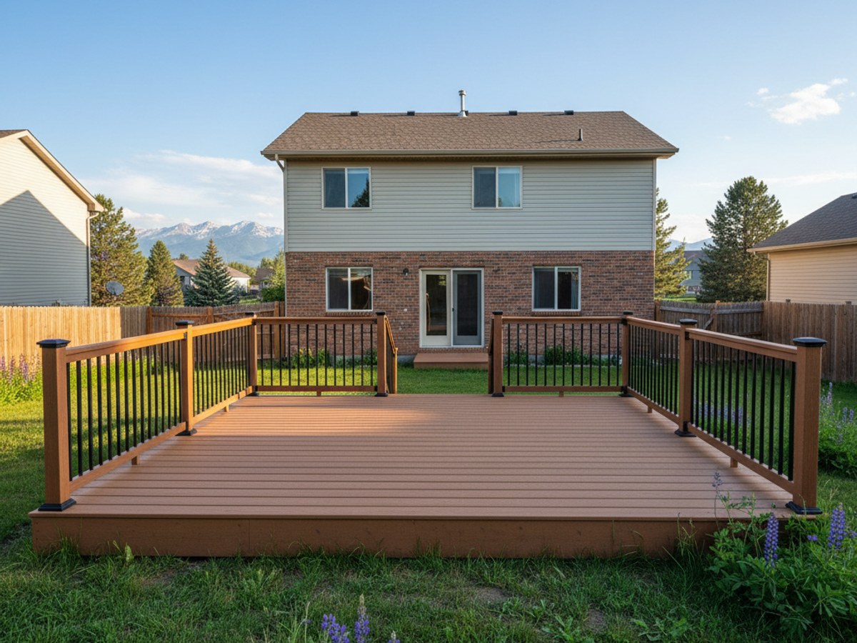 Deck Staining & Sealing completed by Mighty Deck Solutions in Butte, MT
