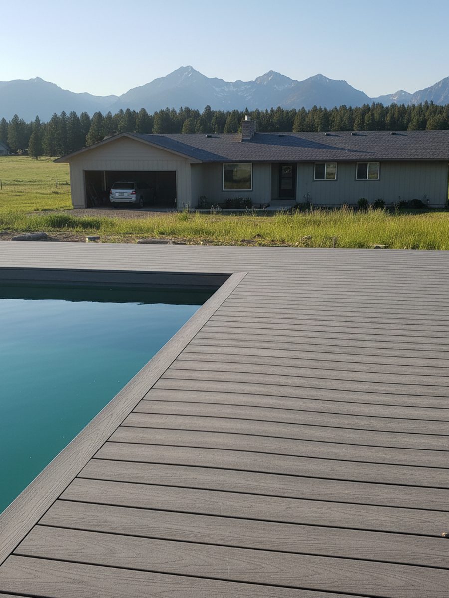 Deck Railing Installation & Repair completed by Mighty Deck Solutions in Drummond, MT